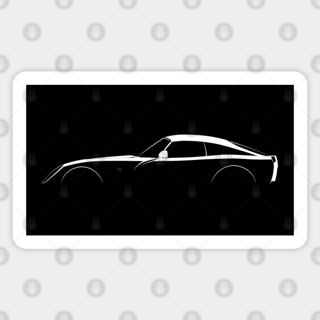 TVR T350 Silhouette Sticker by Car-Silhouettes